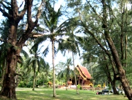 Wat Tha Sai Temple in Thai Muang district, Phang Nga Wat Tha Sai Temple in Thai Muang district, Phang Nga